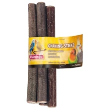 Палочки для попугаев Flamingo Parrot Willow Sticks L диаметр 2х22 см: Вид корма Лакомства
