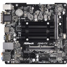 ASROCK J5040-ITX: Оперативна пам'ять 2 х SO-DIMM DDR4 2400 МГц, до 8 Гб