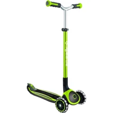 Самокат GLOBBER серии MASTER LIGHTS зеленый, колеса с подсветкой, до 50кг, 4+ (662-116-2): Количество колес 3