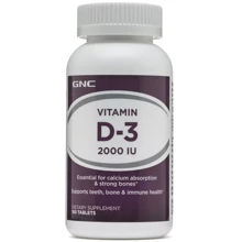 GNC Vitamin D3 2000 180 tabl: Форма выпуска Таблетки