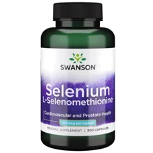 Swanson Selenium L-Selenomethionine 100 mcg Селен 300 капсул: Тип Селен