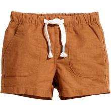 Шорты H&M 4853805 80 см коричневые: Пол Мальчик