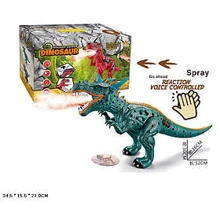 Интерактивная игрушка A-Toys Динозавр зеленый (60178A): Тип животное