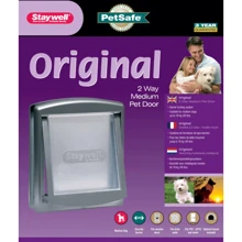 Дверца PetSafe Staywell Original для котов и собак средних пород до 18 кг серая 352х294 мм (40832): undefined undefined