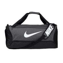 Сумка Nike Nk Brsla M Duff - 9.5 60L серая Уни 63.5х30.5х30.5 см (DH7710-068): Цвет серый