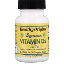 Healthy Origins Vitamin Dз Gels 5,000 IU Quali® 30 Vgels (HOG-15380): Тип Витамин D