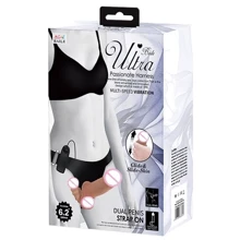 Двойной страпон с вибрацией Ultra Passion Harness Dual Penis Strap On 6.2": Для кого Для женщин