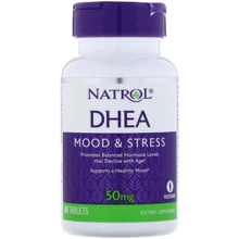 Natrol DHEA, 50 mg, 60 Tablets (NTL-16106): Форма выпуска Таблетки