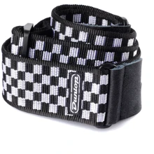 Гітарний ремінь DUNLOP D3831BK Classic Black/White Check Strap: Виробник Dunlop