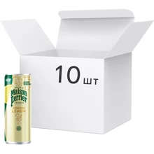 Упаковка воды слабоминерализованной Perrier Lemon газированной 10х0.25 л (7613036669344_10): Объем, л 2.5