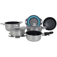 Набор посуды Gimex Cookware Set induction 9 предметов Silver (6977226) (DAS302023): Производитель Gimex