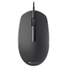 Мышь Canyon CNE-CMS10B Black: Интерфейс подключения USB