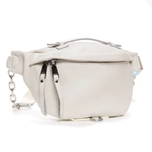 Женская поясная сумка Alex Rai бежевая (01-12 22-83101-9 beige): Пол Женский