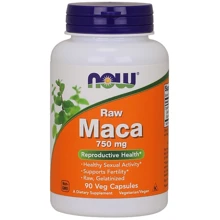 NOW Foods Maca 750 mg Raw Veg Capsules 90 caps: Форма випуску капсули
