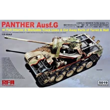 Модель Rye Field Model Немецкий средний танк Panther Ausf.G с полным интерьером (RFM-RM5019): Производитель Rye Field Model
