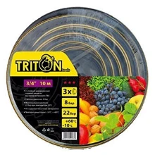 Шланг садовый TRITON tools ШС-3410 3/4" х 10м: Тип шланг садовый