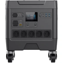 Зарядная станция PowerPlant HS3600 3248Wh 902222mAh 3600W (PB930876): Емкость аккумулятора, Вт/ч 3248