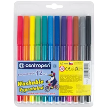Фломастери CENTROPEN 7790/12 ТП, набір 12 шт. (7790/12 ТП): Тип На водній основі