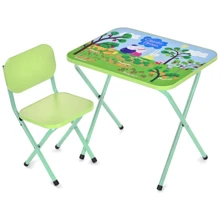 Столик детский Bambi M 5963-5 складной со стульчиком: Тип набор