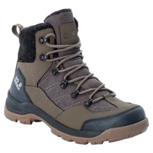 Ботинки Jack Wolfskin Aspen Texapore Mid M 4041411-5209 40 коричневые искусственная кожа зимние: undefined undefined