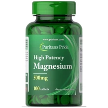 Puritan's Pride Magnesium 500 mg Магній 100 таблеток: Тип магній