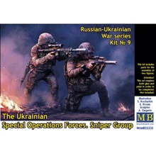 Набор фигурок Master Box Серия «российско-Украинская война», набор №9. Украинские Силы специальных операций. Снайперская група MB35235: Производитель Master Box
