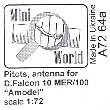 Набор Mini World Антенна для "Falcon-10MER" "Amodel" (MINI7264a): Производитель Mini World