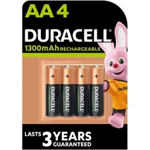 Duracell AA HR6 1300mAh * 4 (5007324): Емкость 1300 мАч
