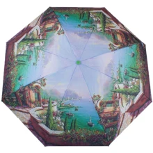 Парасолька жіночий механічний Magic Rain зелений (ZMR51224-4): Країна виробник Китай