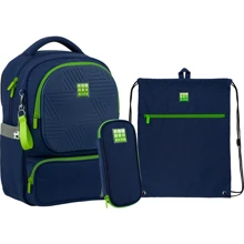Школьный набор Wonder Kite SET_WK22-728M-2, темно-синий: Производитель KITE