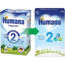 Суха молочна суміш Humana 2600 г 6-12 міс.: Тип Смеси молочные