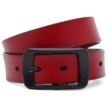 Ремінь жіночий Borsa Leather червоний (CV1ZK-001r-red): Стать Женский