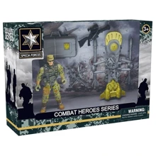 Іграшковий набір Diy Toys Фігурка військового з обладнанням (CJ-2175184): Виробник DIY toys