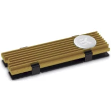 Система охлаждения EKWB EK-M.2 NVMe Heatsink - Gold: Назначение Для твердотельных дисков