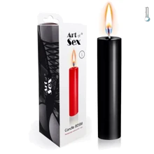 Свеча Art of Sex 15 см низкотемпературная черная: Производитель Art of Sex