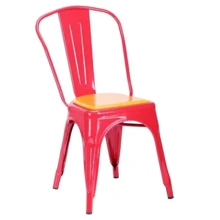 Стул обеденный AMF Loft Metal M-503A красно-желтый (513757): Производитель AMF