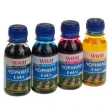Чернила WWM EPSON L110/L210/L355 B/C/M/Y (E64SET4-2): Цвет набор (set), Yellow, Magenta, Black, Cyan