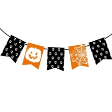 Гирлянда бумажная Yes! Fun Хэллоуин Halloween 15 флажков 3 м (973629): undefined undefined
