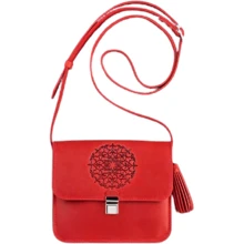 Жіноча сумка-сетчел BlankNote коралова (BN-BAG-3-coral-man): Стать жіночий