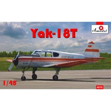 Модель Amodel Учебно-тренировочный самолет Як-18Т "Красный Аэрофлот" (AMO4810): Производитель AMODEL