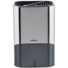 Органайзер Vinzer Graphite Collection для ножей и кухонных аксессуаров (50340): Подставка / доска Подставка для кухонных ножей и инструментов