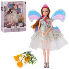 Кукла LimoToy Эмилия шарнирная фея с крыльями 29 см (M 5645 UA): Возраст от 3 лет