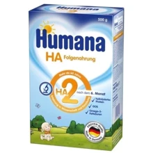 Суха суміш Humana НА 2 гіпоалергенна 500 г з 6 місяців: Тип Суміші спеціальні