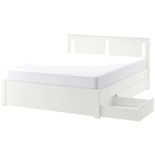 Каркас кровати с 2 контейнерами ІКЕА Songesand 160х200 см (892.412.56): undefined undefined
