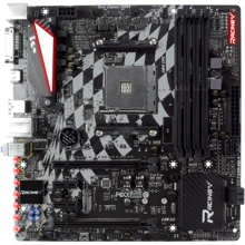 Biostar X470GTQ: Оперативна пам'ять 4xDDR4 3200 МГц, до 64 ГБ