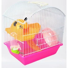 Клетка для хомяка AnimAll 602HC 29х22х36 см розовая (97940): undefined undefined