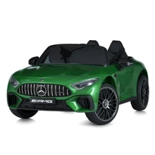 Детский электромобиль Bambi Racer Mercedes SL 63 AMG зеленый (M 5098EBLRS-5): Вид автомобиль