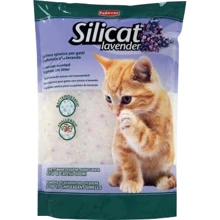 Наполнитель для кошачьего туалета Padovan Silicat Lavender с ароматом лаванды Силикагелевый впитывающий 5 л / 2.2 кг (PP00499): Вид Силикагелевый
