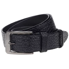 Мужской ремень Borsa Leather черный (125R1356202-black): Пол Мужской