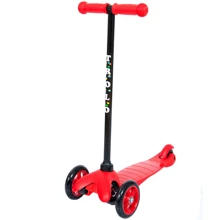 Самокат Trolo Mini 3+ (red) до 20кг: Количество колес 3